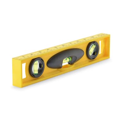 NIVEL MODELO 42466 ESTRUCTURAL DE PLASTICO ABS 12'' AMARILLO STANLEY