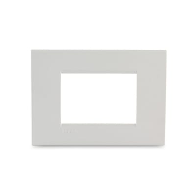 PLACA 3M RECTANGULAR LIVING LIGHT BTICINO