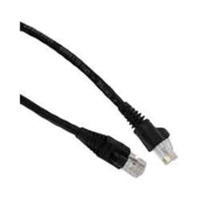 PATCH CORD U/UTP CM 3 PIES CAT5E NEGRO LEVITONDATA