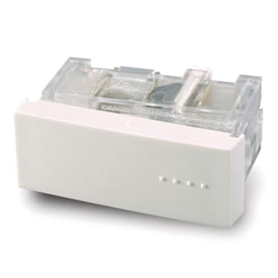 TIMBRE PULSADOR SIMPLE (LISO) 10A 250V BLANCO (1 MODULO) CAMBRE