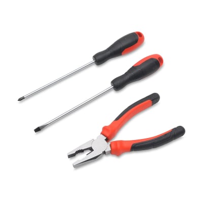 JUEGO DE ALICATES CON DESARMADORES WERKEN