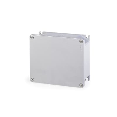 CAJA DE DERIVACION ALUMINIO 166X142X64MM CIEGA IP66 653.02 SCAME