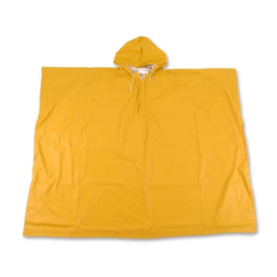 PONCHO CON CAPUCHA PLASTICO SM