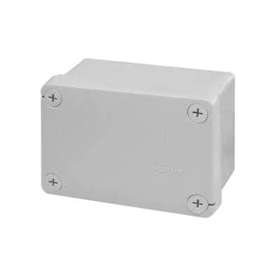 CAJA DE DERIVACION PVC 120X80X50MM CIEGA IP55 689.205 SCAME