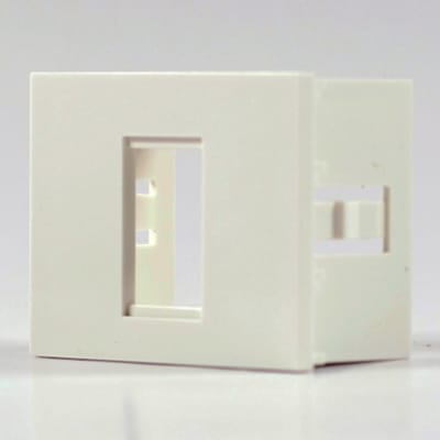 CAJA VISIBLE PARA RJ45 BLANCO CAMBRE