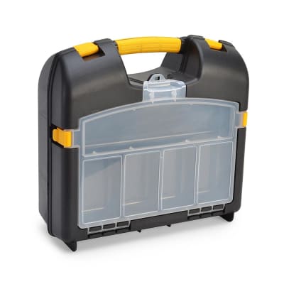 CAJA DE HERRAMIENTAS MODELO 35576 NEGRO CON CAPACIDAD DE 10 KG RIMAX
