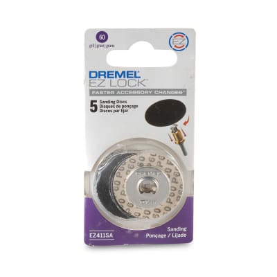 LIJA EZ-LOCK GRANO 60 X5 UNIDADES DREMEL