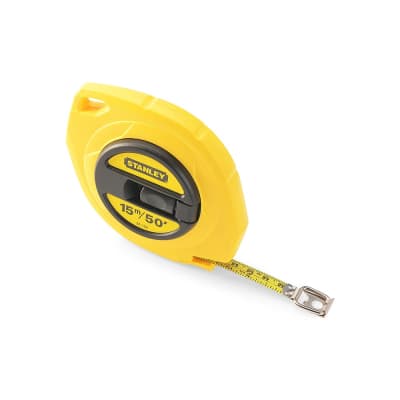 WINCHA MEDIDORA MODELO 30104 AMARILLA DE 15M STANLEY