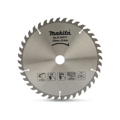 DISCO DE SIERRA 40 DIENTES 9 1/4'' MAKITA