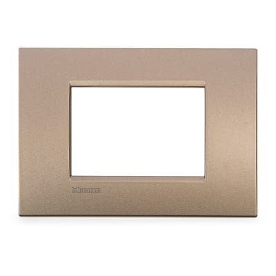PLACA METAL 3M LIVING LIGHT SQUARE BTICINO