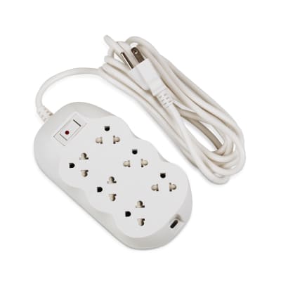 EXTENSION UNIVERSAL 6 TOMAS + TIERRA 3M BTICINO