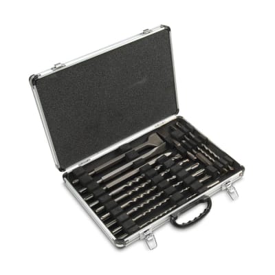 SET DE BROCAS SDS PLUS Y CINCELES X 17 PIEZAS MAKITA