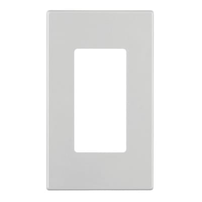 PLACA SIMPLE DECORA PLUS NYLON BLANCA LEVITON