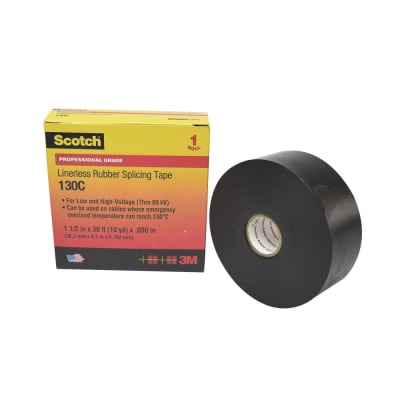 CINTA AISLANTE AUTOFUNDENTE SCOTCH 130C 1 1/2''X9.15MTS 69KV 80610833412 3M