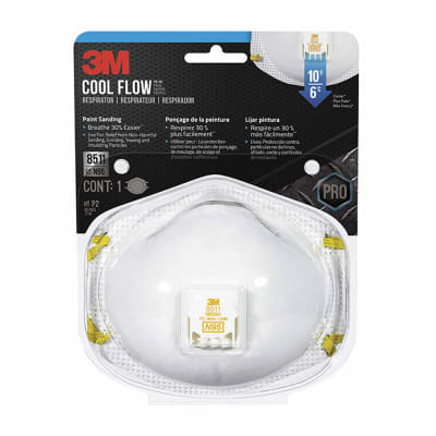 RESPIRADOR N95 CON VALVULA COOL FLOWTM MODELO 8511PA1A'' 3M PERU