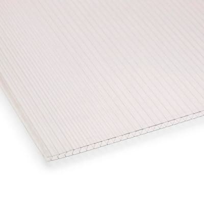 TECHO POLICARBONATO 6MM CLEAR 5.80X1.05M MAKROLUX