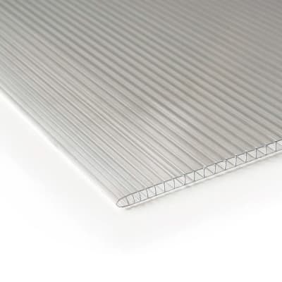 TECHO POLICARBONATO 6MM CLEAR 2.95X1.05M MAKROLUX