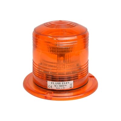 LUZ DE DESTELLOS 10/100VDC FLASH ELEV AMBAR IP54 84524 SIRENA