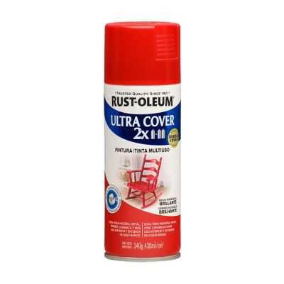 SPRAY BRILLANTE ROJO MANZANA 340 GRAMOS ULTRA COVER