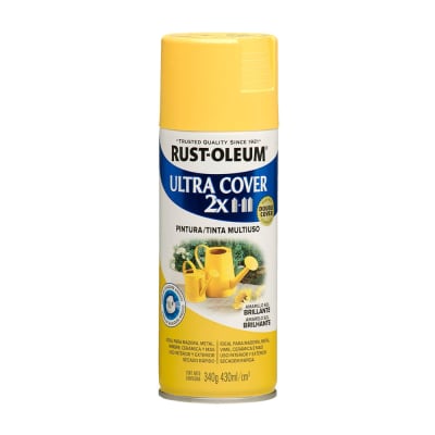 SPRAY BRILLANTE AMARILLO SOL 340 GRAMOS ULTRA COVER