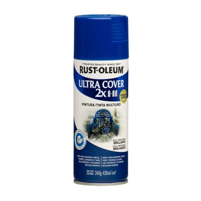 SPRAY BRILLANTE AZUL PROFUNDO 340 GRAMOS ULTRA COVER
