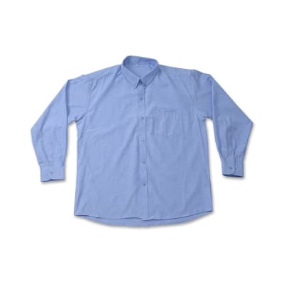 CAMISA OXFORD MANGA LARGA CELESTE TALLA EXTRA LARGE WERKEN