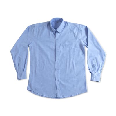CAMISA OXFORD MANGA LARGA CELESTE TALLA: MEDIUM WERKEN