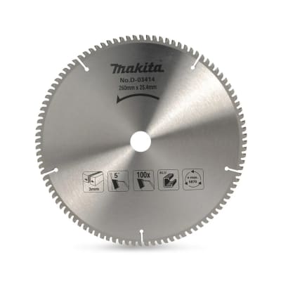 DISCOS DE CORTE ALUMINIO 10'' X100 DIENTES MAKITA