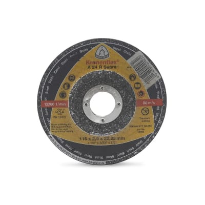 DISCO DE CORTE ACERO INOXIDABLE A24R SUPRA DE 4.5'' KLINGSPOR