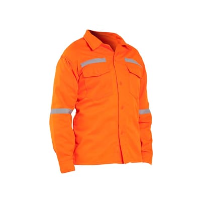 CAMISA DRILL TEC NARANJA TALLA LARGE WERKEN