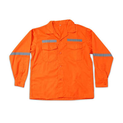 CAMISA DRILL TEC NARANJA TALLA MEDIUM WERKEN