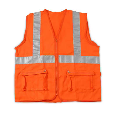 CHALECO PARA OBRA NARANJA TALLA MEDIUM WERKEN