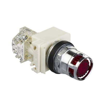 PULSADOR LUMINOSO ROJO 220VAC NEMA 9001K3L7LRRH13 SCHNEIDER ELECTRIC