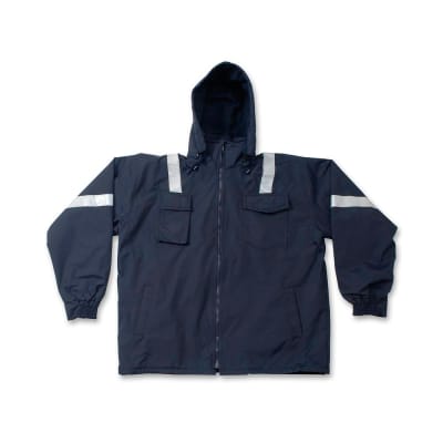 CASACA TASHLAN POLAR CON CINTAS REFLECTIVAS TALLA LARGE WERKEN