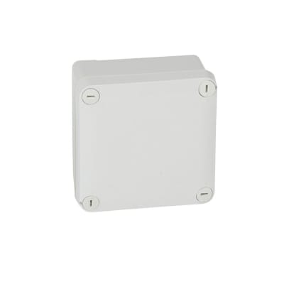 CAJA DE DERIVACION PVC 105X105X55MM CON TAPA PLEXO IP55 92020 LEGRAND