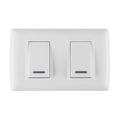 INTERRUPTOR DOBLE - BASIC ORANGE