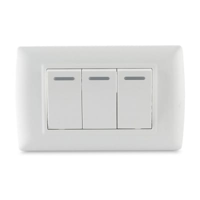 INTERRUPTOR TRIPLE - BASIC ORANGE