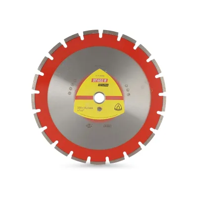 DISCO DE CORTE DIAMANTADO SUPRA 14'' 350MM PARA CONCRETO GRIS KLINGSPOR