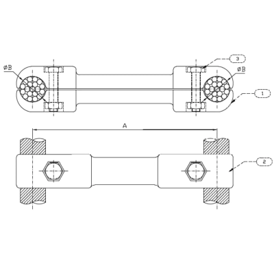 SEPARADORES ANTICORINA C:456-507MM MODELO 999.8 ARAGCU EI