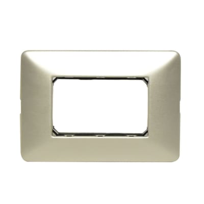 PLACA DE ALUMINIO 3 MODULOS NATURAL MATIX AM503SM3AL BTICINO