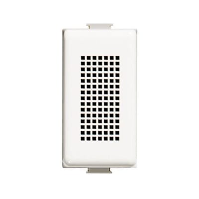 ZUMBADOR 12VA 230V 80DB 1 MODULO BLANCO MATIX AM5048 BTICINO