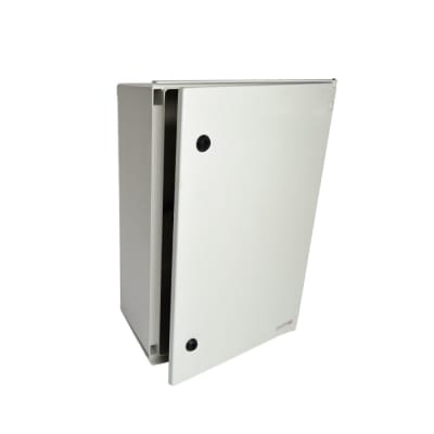 TABLERO P/ADOSAR DE POLYESTER 600X400X230MM C/PLACA MONTAJE METALICO IP66 BRES-64 SAFYBOX