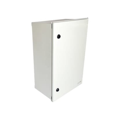 TABLERO P/ADOSAR DE POLYESTER 600X500X230MM C/PLACA MONTAJE METALICO IP66 BRES-65 SAFYBOX
