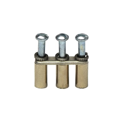 PEINE DE CONEXION EQUIPOTENCIAL P/03 BORNES 4.0MM TORNILLO CA722/3 CONNECTWELL