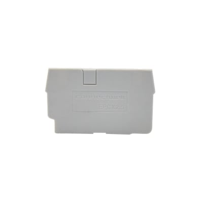 PLACA TERMINAL PARA BORNE TIPO RESORTE 2.5MM2 EPCX2.5 CONNECTWELL