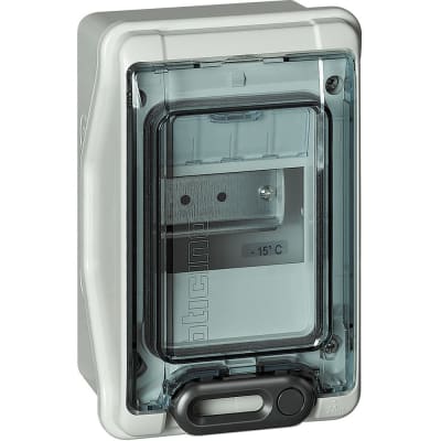 TABLERO P/ADOSAR DE RESINA 4 DIN 200X128X115.6MM CON PUERTA F107N4D BTICINO