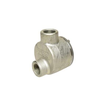 CAJA DE DERIVACION REDONDA C/TAPA ROSCA LB 3/4