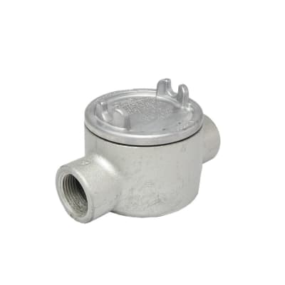 CAJA DE DERIVACION REDONDA C/TAPA ROSCA C 1''. CL1.DIV1 UL GUAC36 CROUSE HINDS
