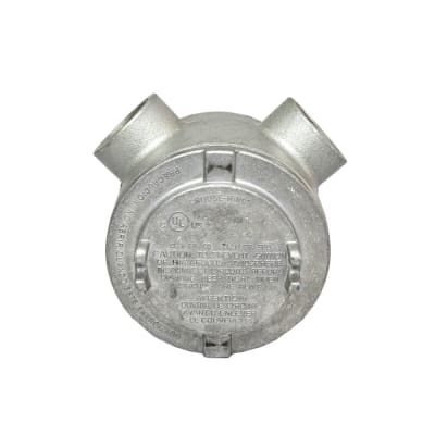 CAJA DE DERIVACION REDONDA C/TAPA ROSCA L 2