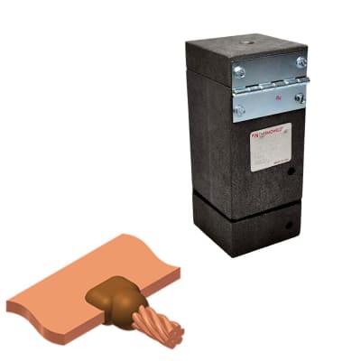 MOLDE TIPO CB-4 CABLE-PLATINA 185MM2-5X40MM HORIZONTAL M-3585 THERMOWELD